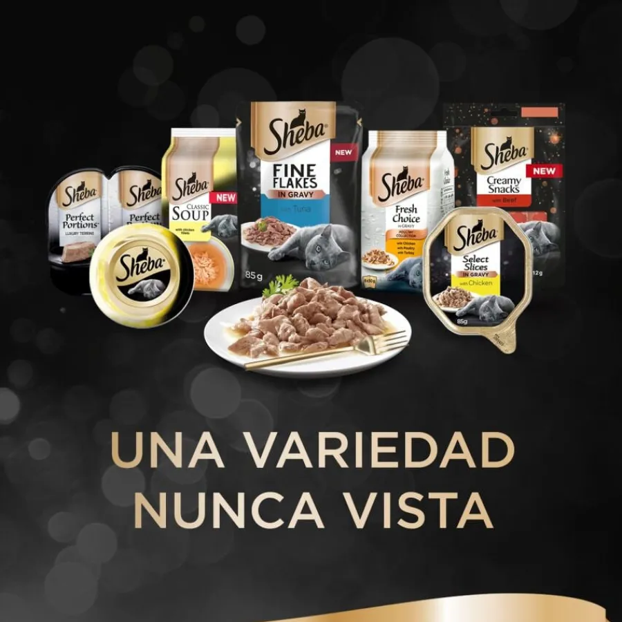 Sheba Delicatezze Selección Mixta Gelatina en Bolsita para Gatos - Multipack