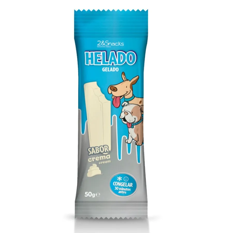2&Snacks Helado de Crema para perros Clearance