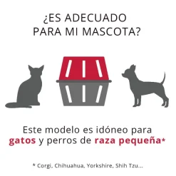 TK-Pet Senda Gipsy Morado Transportín para perros y gatos Best