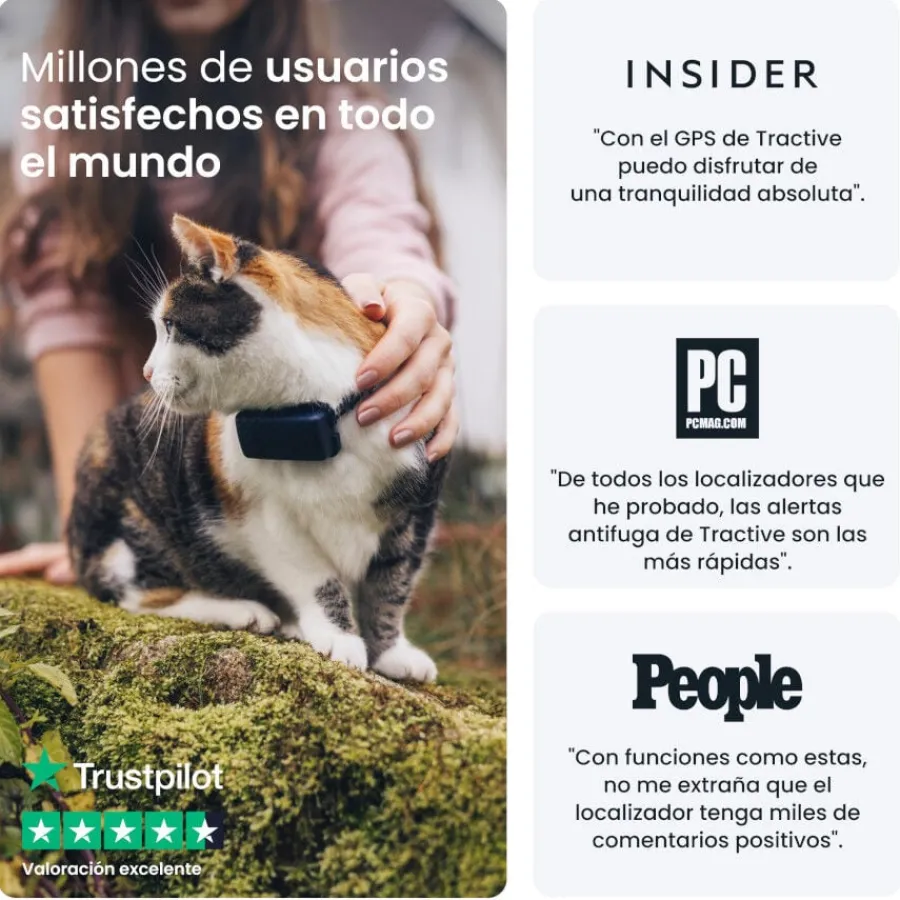 Tractive Localizador GPS para gatos