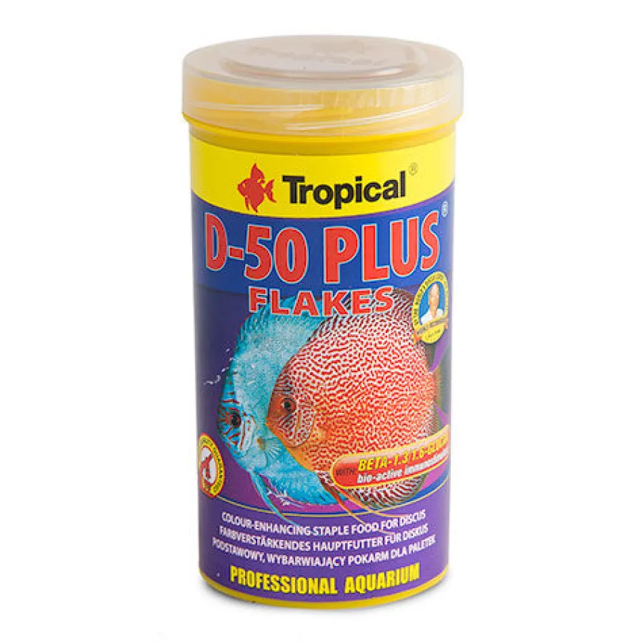 Tropical D-50 Escamas para peces disco