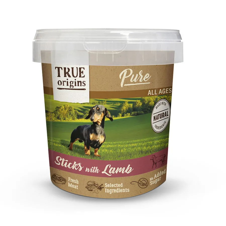 True Origins Pure Palitos Cordero para perros New