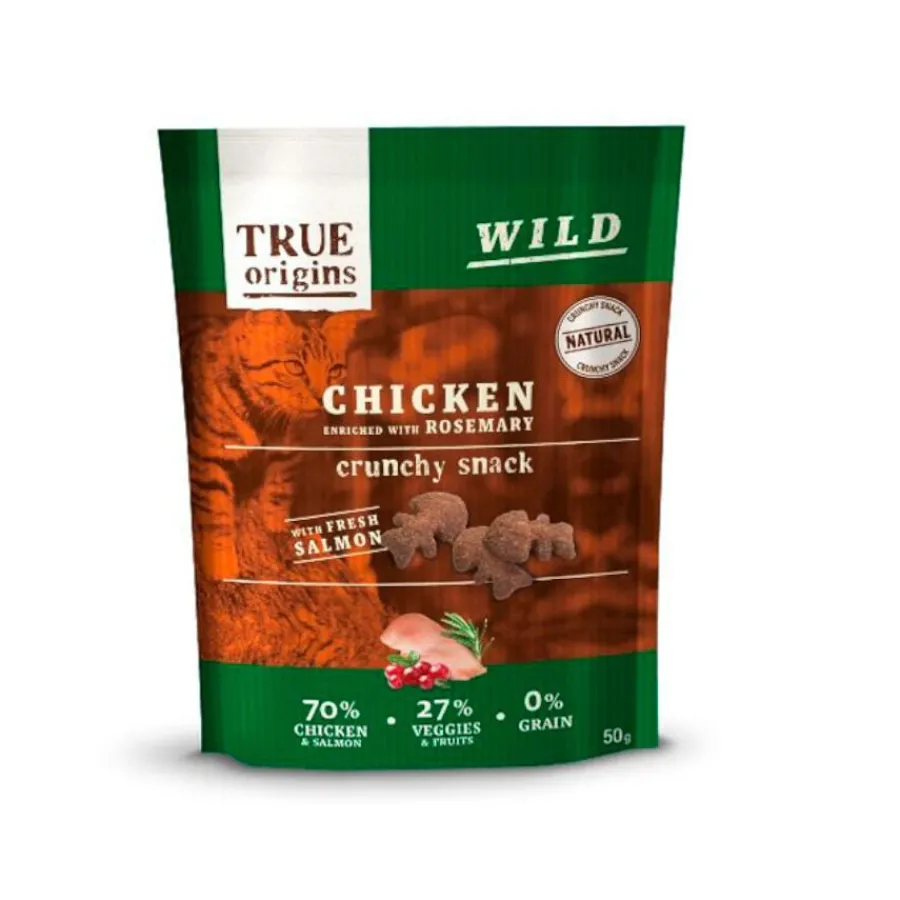 True Origins Wild Galletas Pollo y Romero para gatos Best