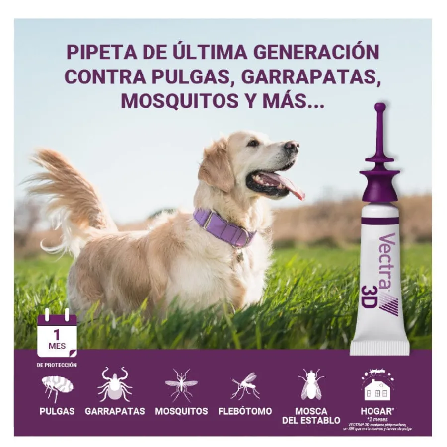 Vectra 3D Pipetas Antiparasitarias para perros Outlet