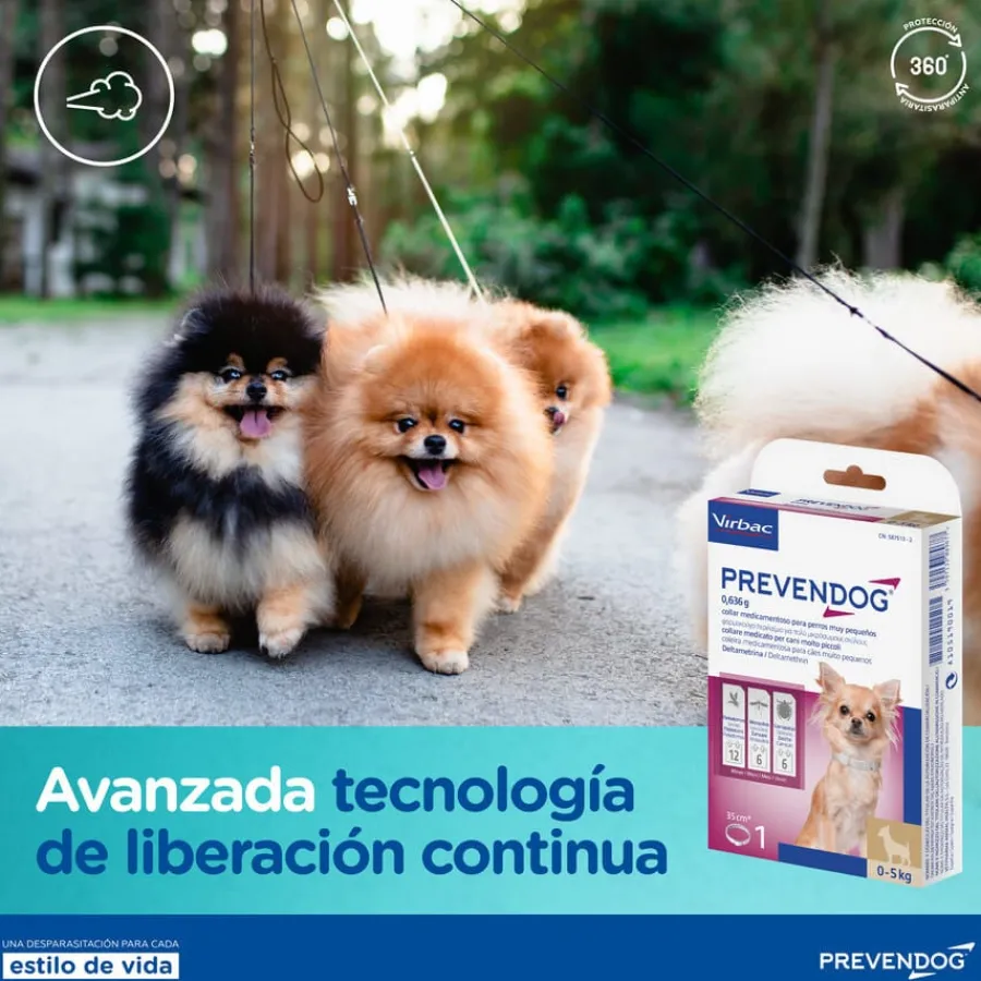 Virbac Prevendog Collar Antiparasitario para perros Discount