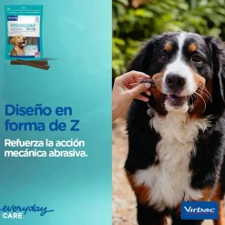Virbac Snacks Dentales Veggiedent Fresh para perros de raza grande Clearance