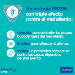 Virbac Snacks Dentales Veggiedent Fresh para perros de raza grande Clearance