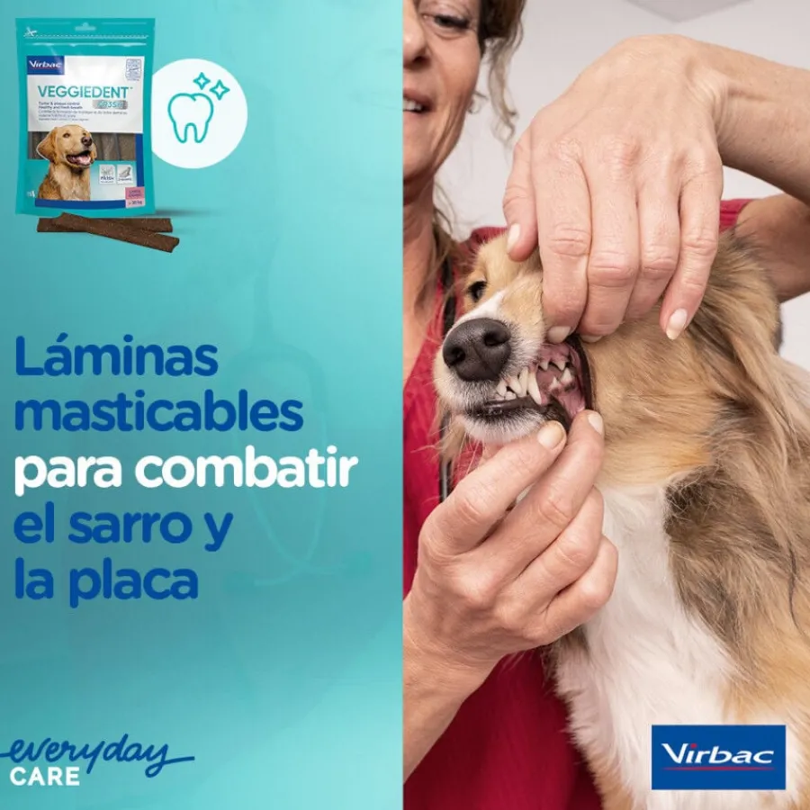 Virbac Snacks Dentales VeggieDent Fresh para perros Toy Online