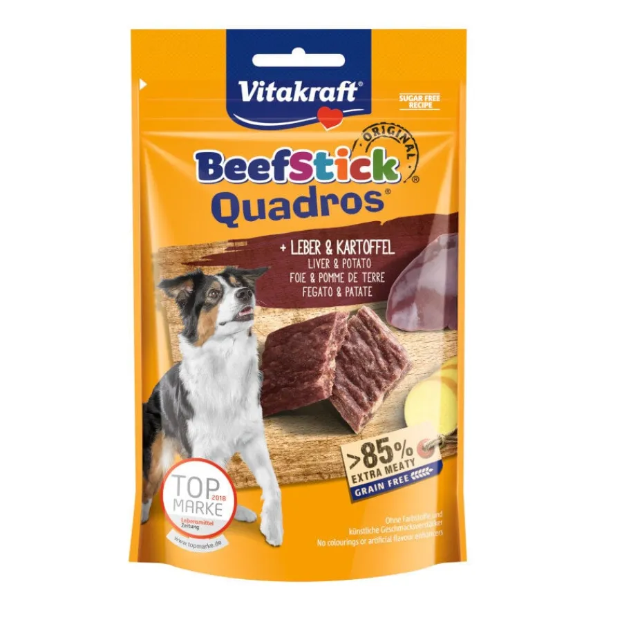 Vitakraft BeefStick Quadros Bocaditos de Hígado y Patata para perros Sale