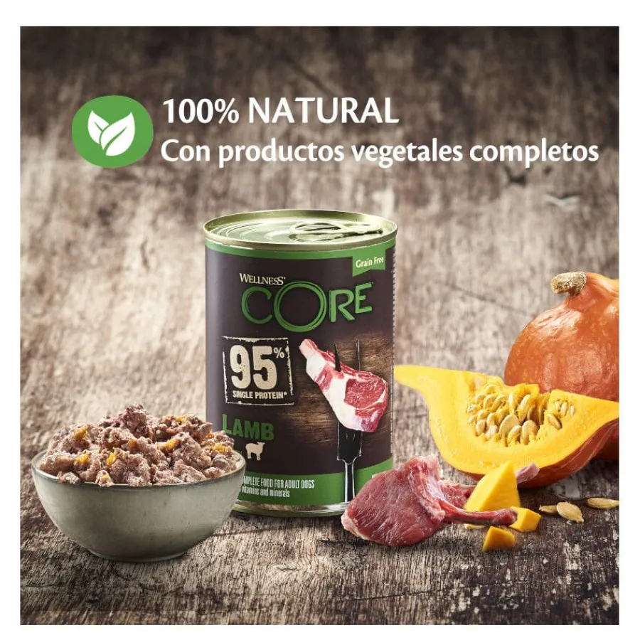 Wellness Core Cordero con Calabaza lata para perros Discount