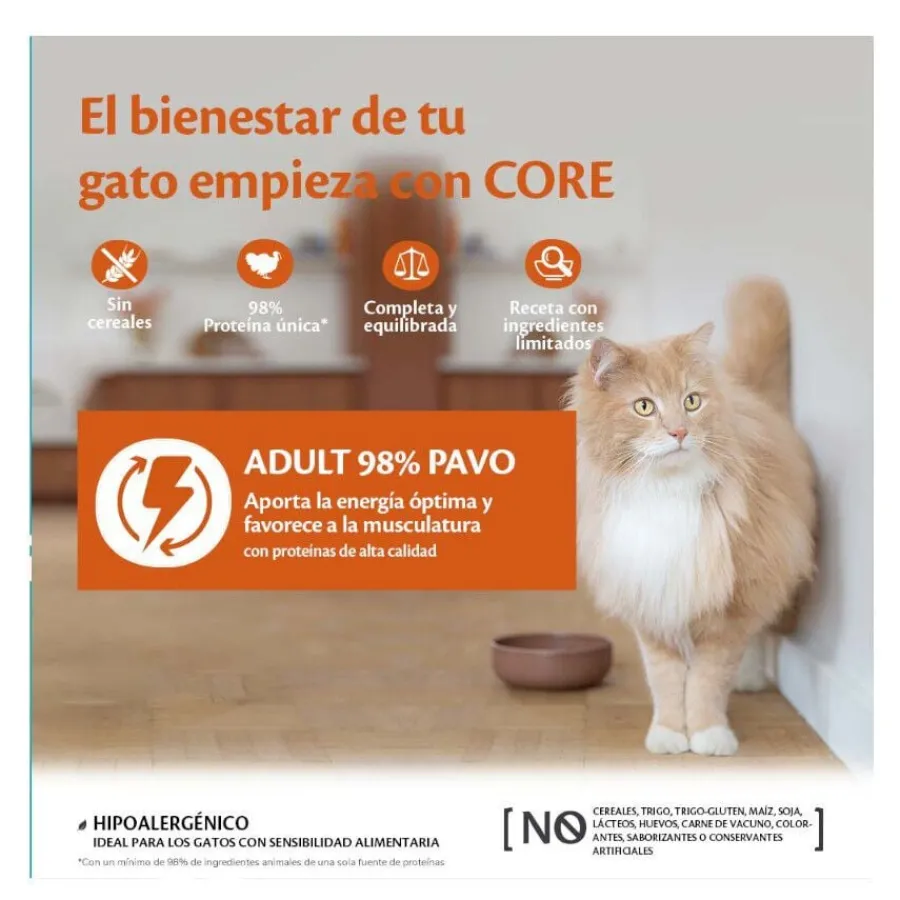 Wellness Core Duo Protein Salmón y Pollo tarrina para gatos New