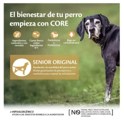 Wellness Core Senior Pollo y Pavo pienso para perros Clearance