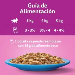 Whiskas Selección Pescados Gelatina en Bolsita para gatos Best
