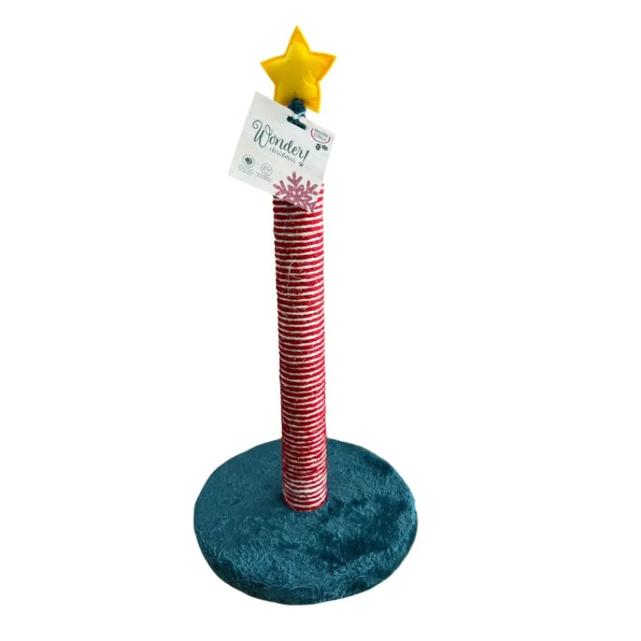 Wonder Christmas Xmas Estrella Poste Rascador para gatos New