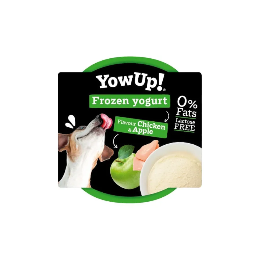 YowUp! Pollo y Manzana Yogur Helado alimento para perros y gatos Hot